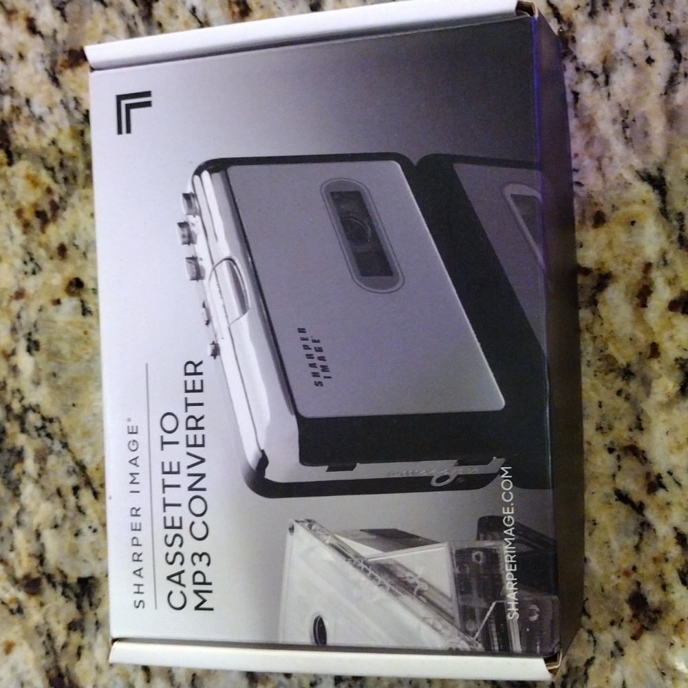 Sharper Image, cassette to MP3  converter